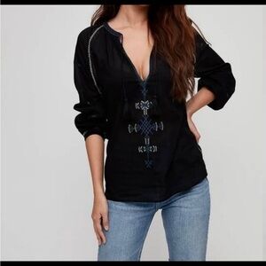 Aritzia Sunday Best Bohemian Top